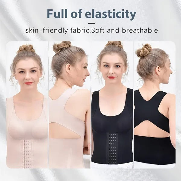 1 Pack Waist Training Women With Breast Pads Waist Corset Sports Belt Hourglass Body Shaper Adjustable