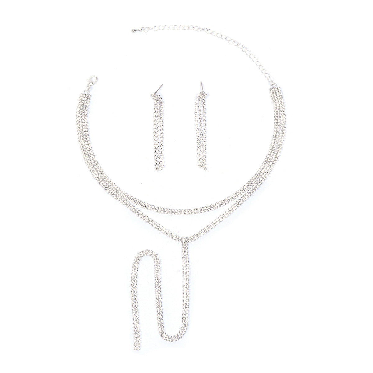 A Set Of Hot Sale Exquisite Claw Chain Necklace Exaggerated Necklace Set